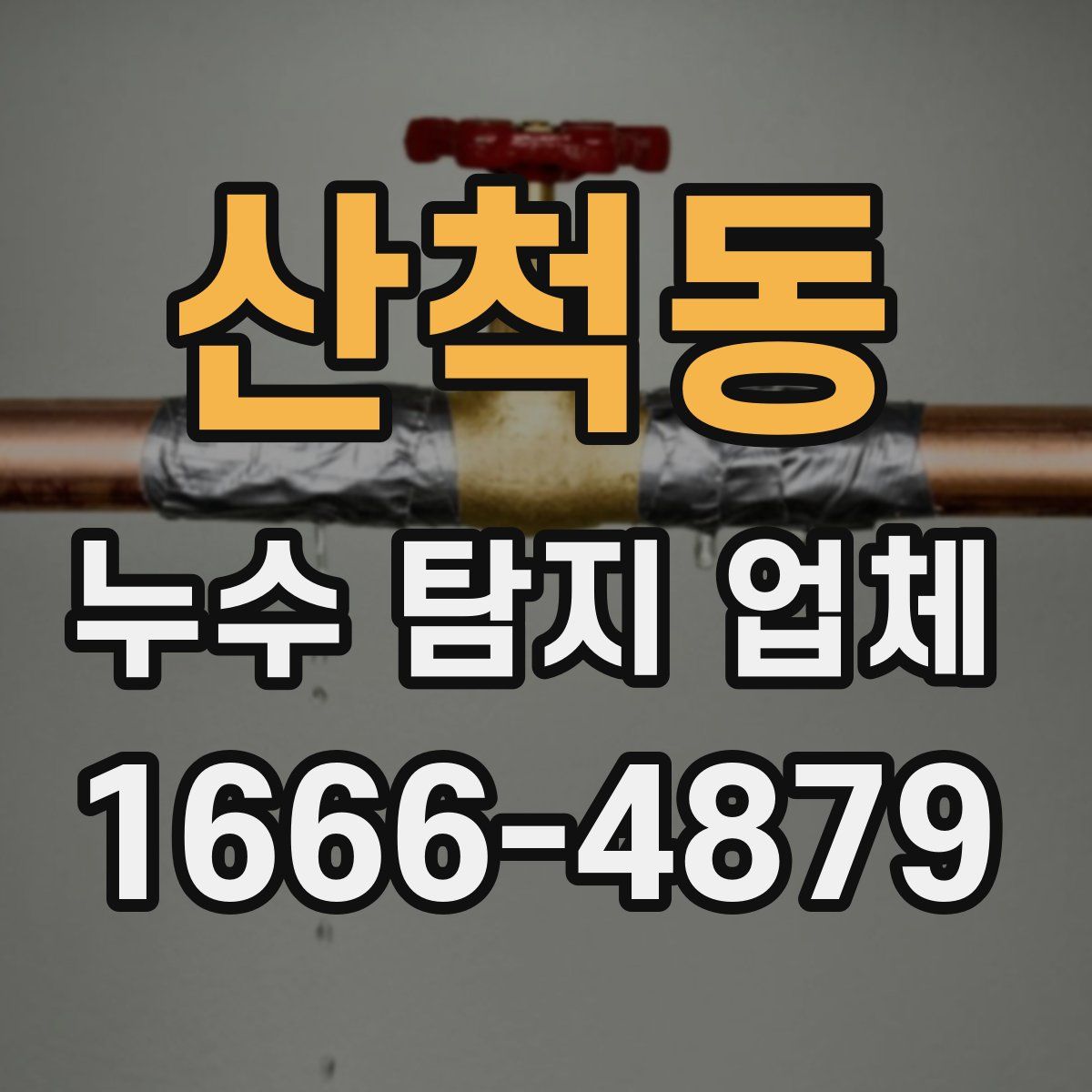 산척동 누수 탐지 업체