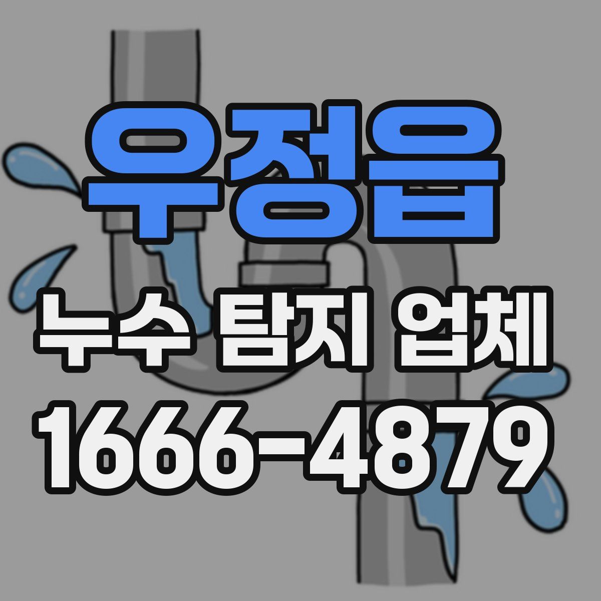 우정읍 누수 탐지 업체