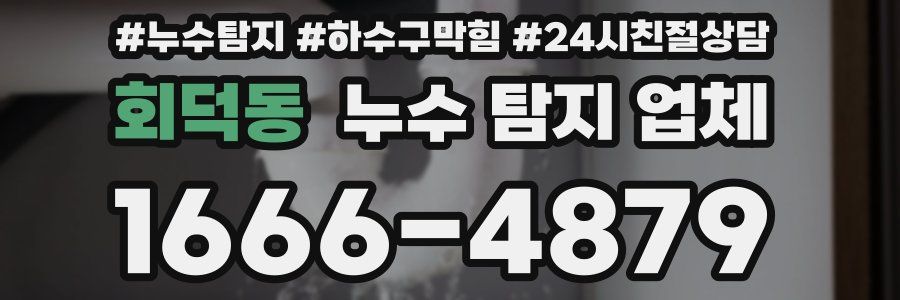 회덕동 누수 탐지 업체
