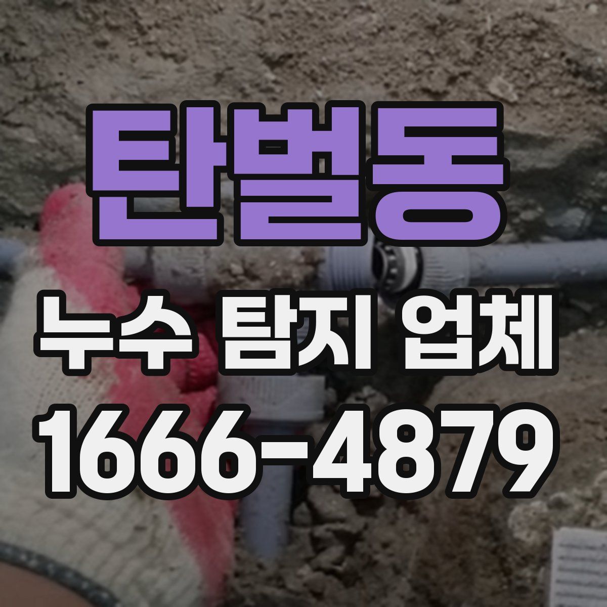 탄벌동 누수 탐지 업체