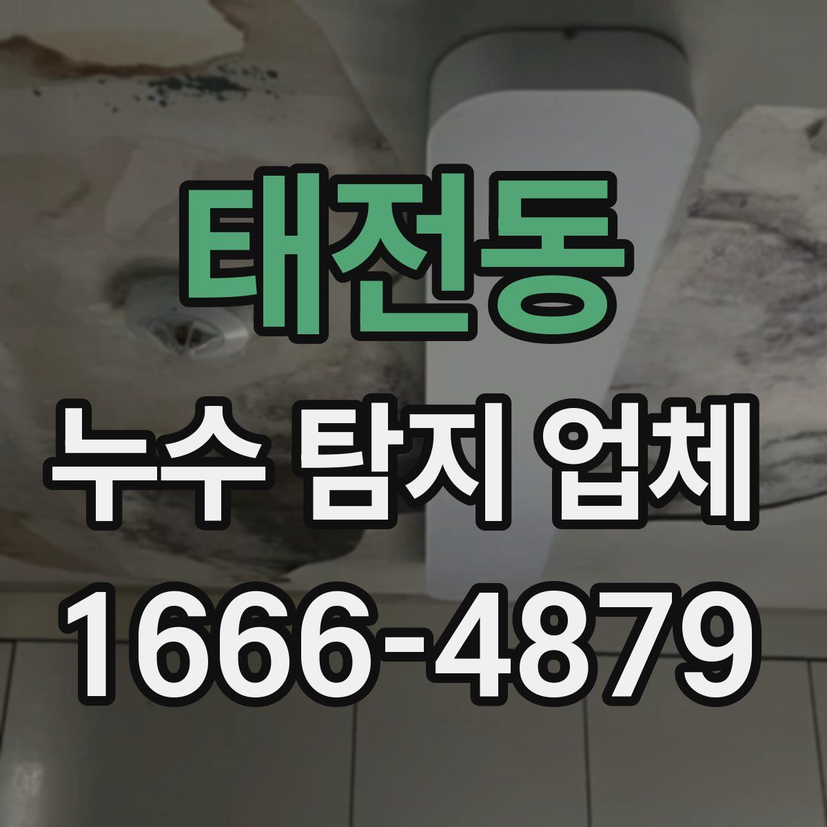 태전동 누수 탐지 업체