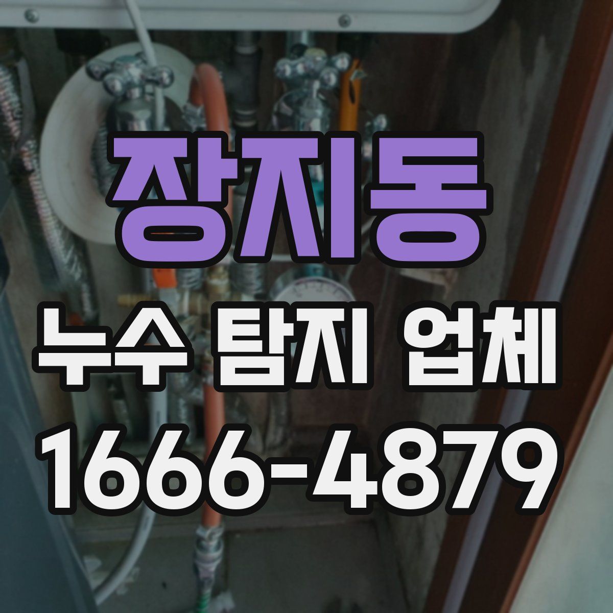 장지동 누수 탐지 업체