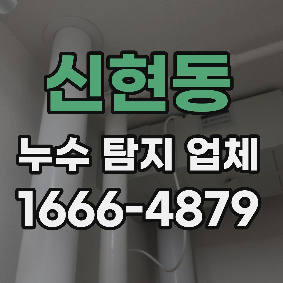 신현동 누수 탐지 업체