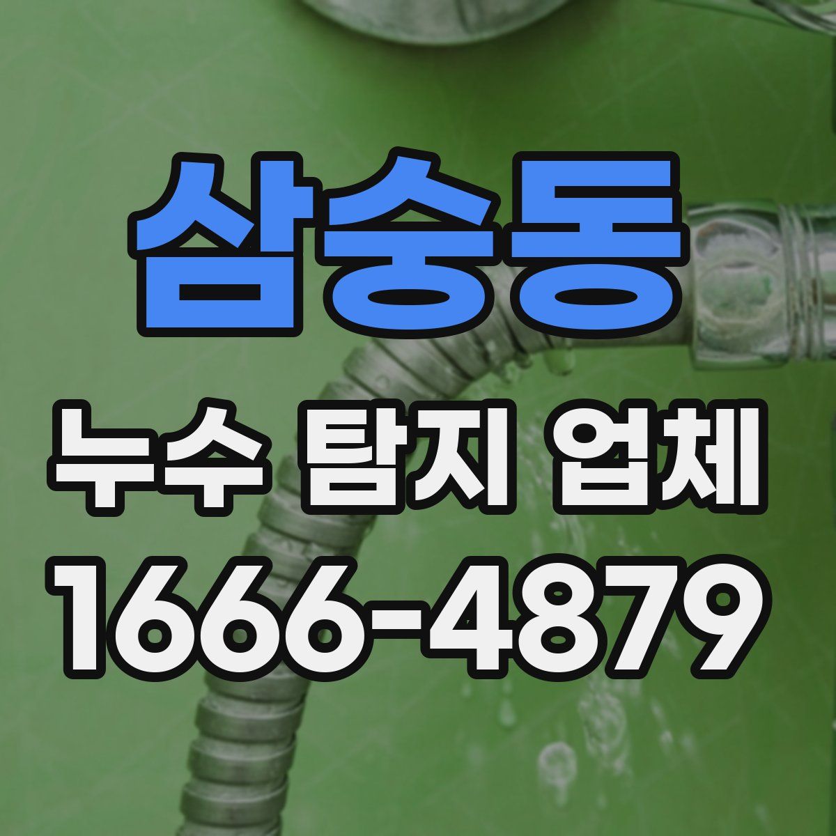 삼숭동 누수 탐지 업체