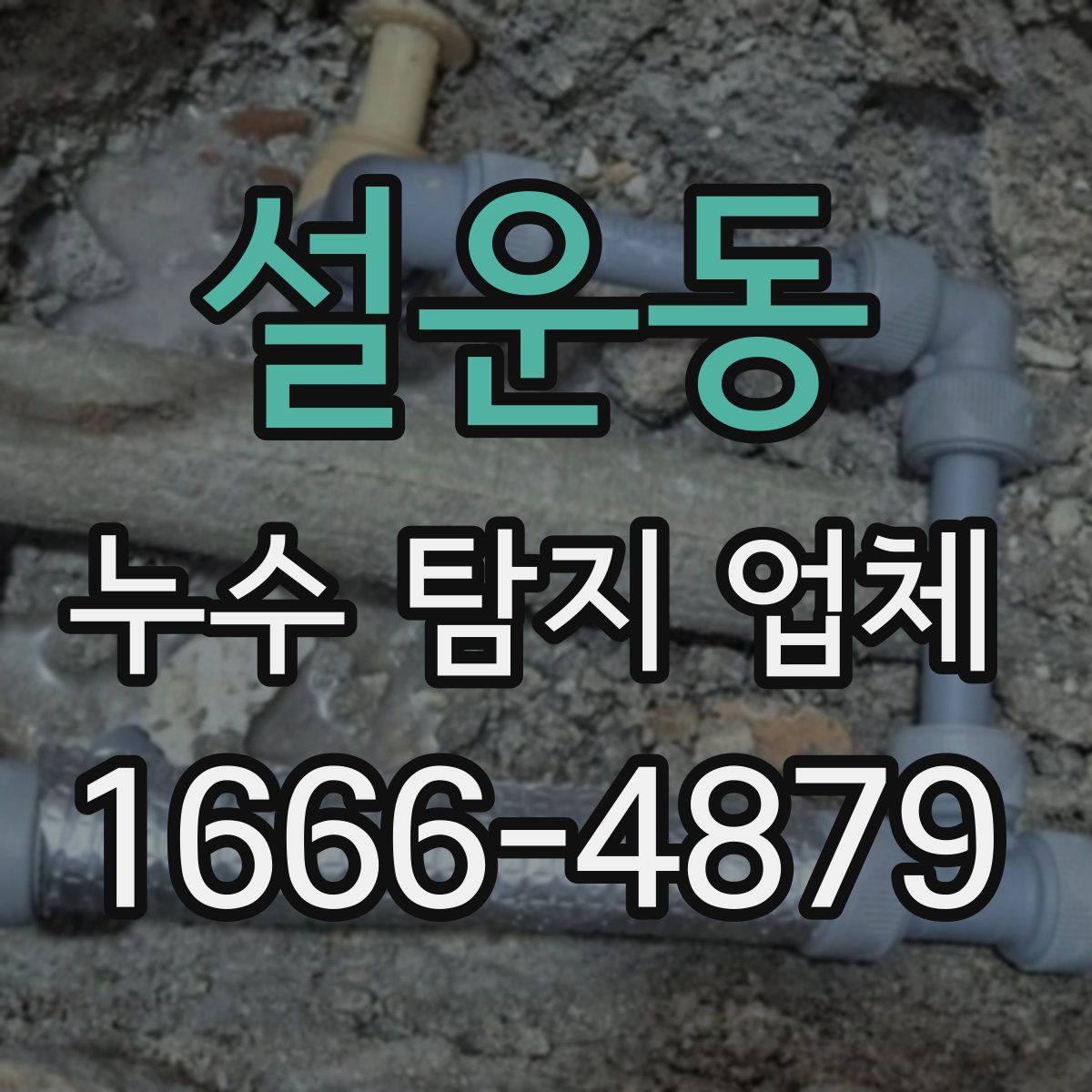 설운동 누수 탐지 업체
