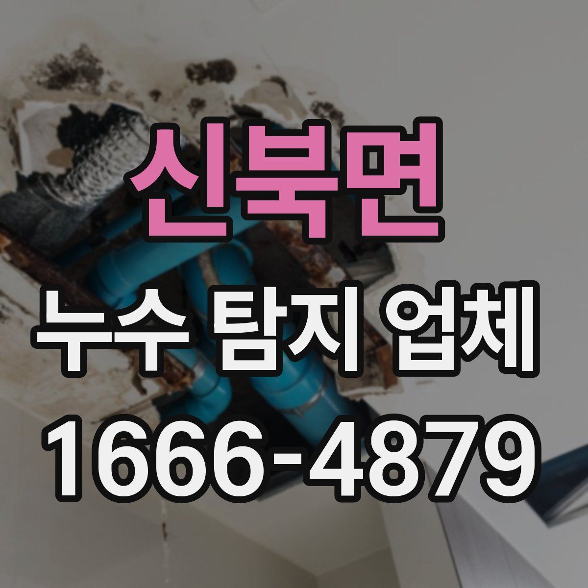 신북면 누수 탐지 업체