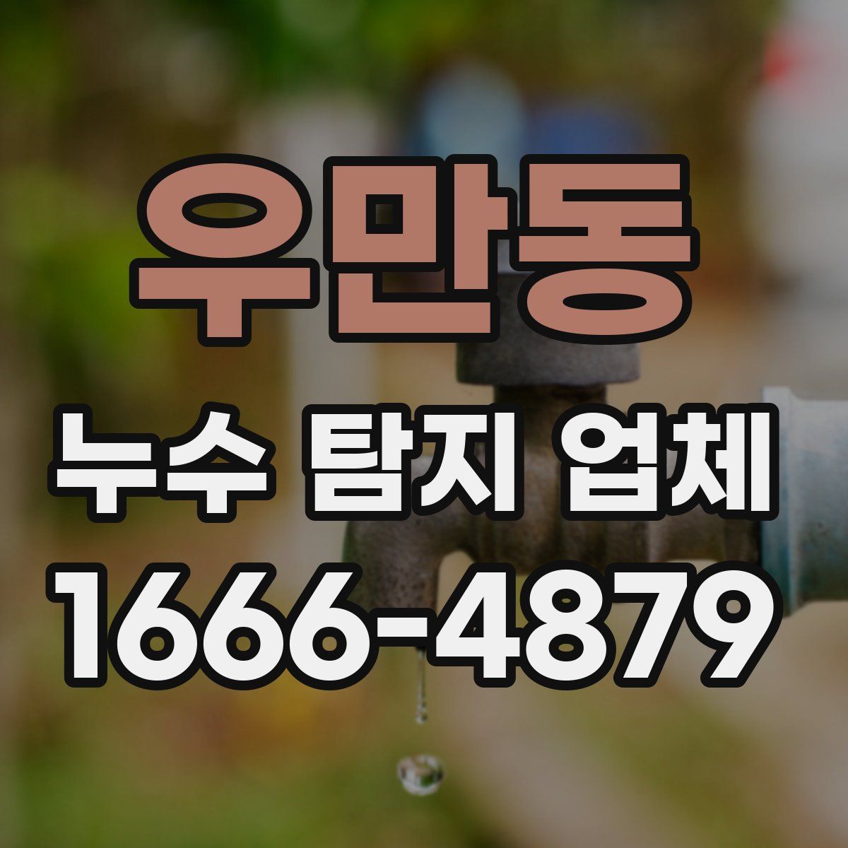 우만동 누수 탐지 업체