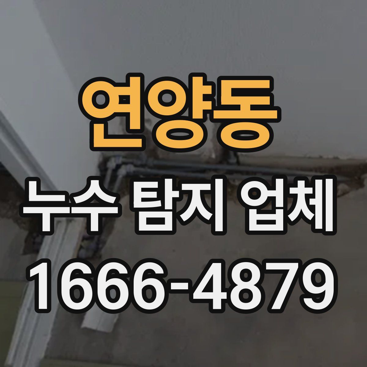 연양동 누수 탐지 업체