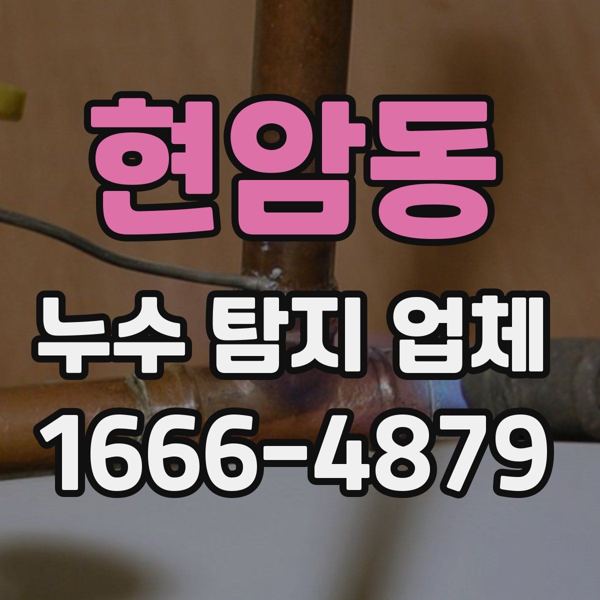 현암동 누수 탐지 업체