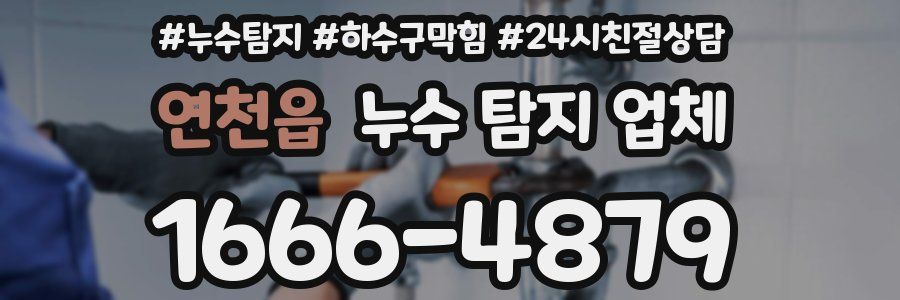 연천읍 누수 탐지 업체