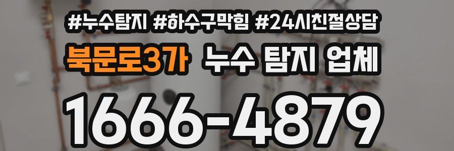 북문로3가 누수 탐지 업체