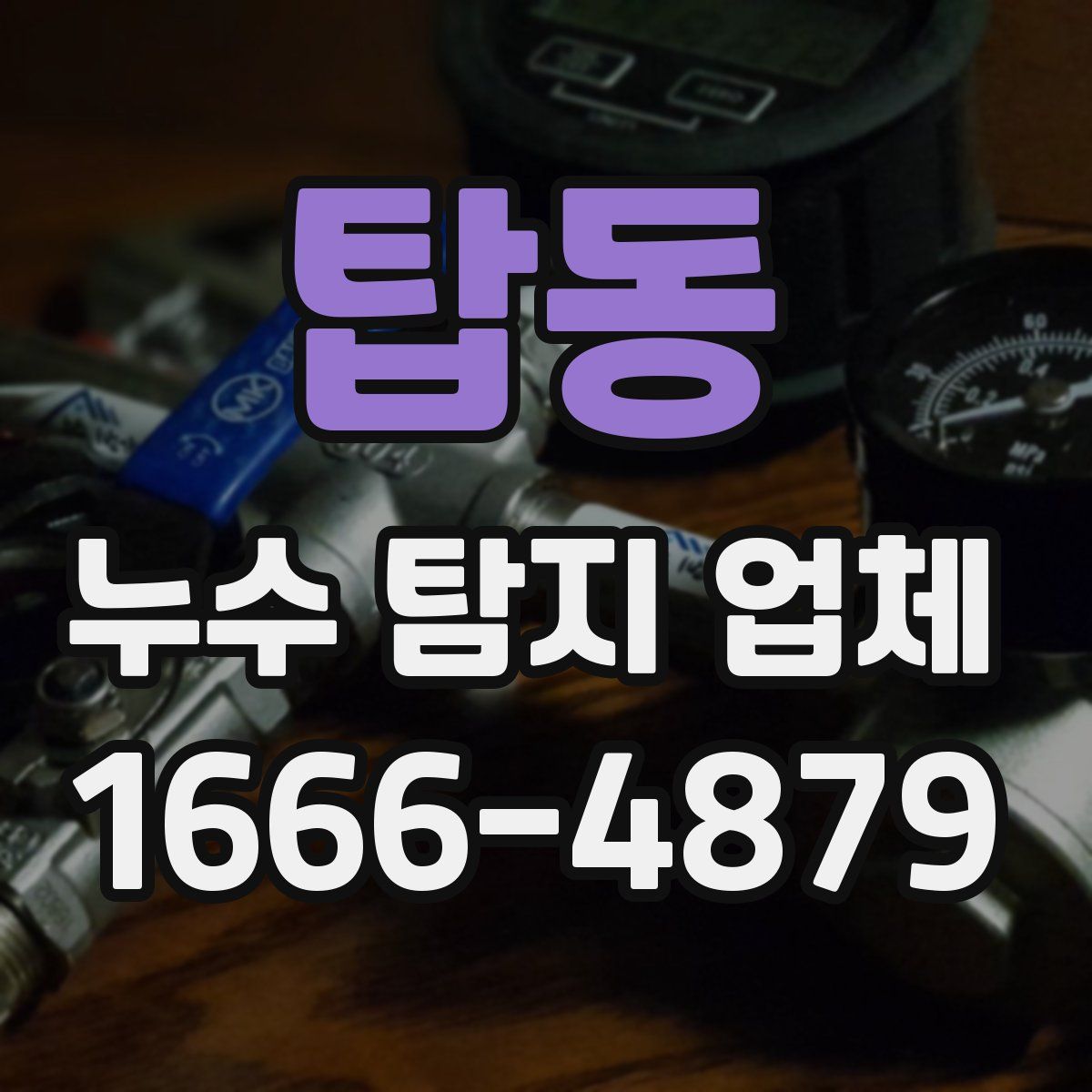 탑동 누수 탐지 업체