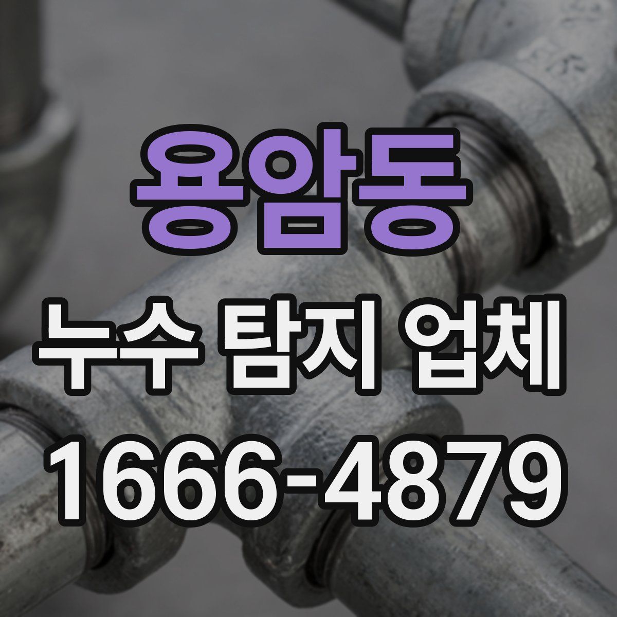 용암동 누수 탐지 업체