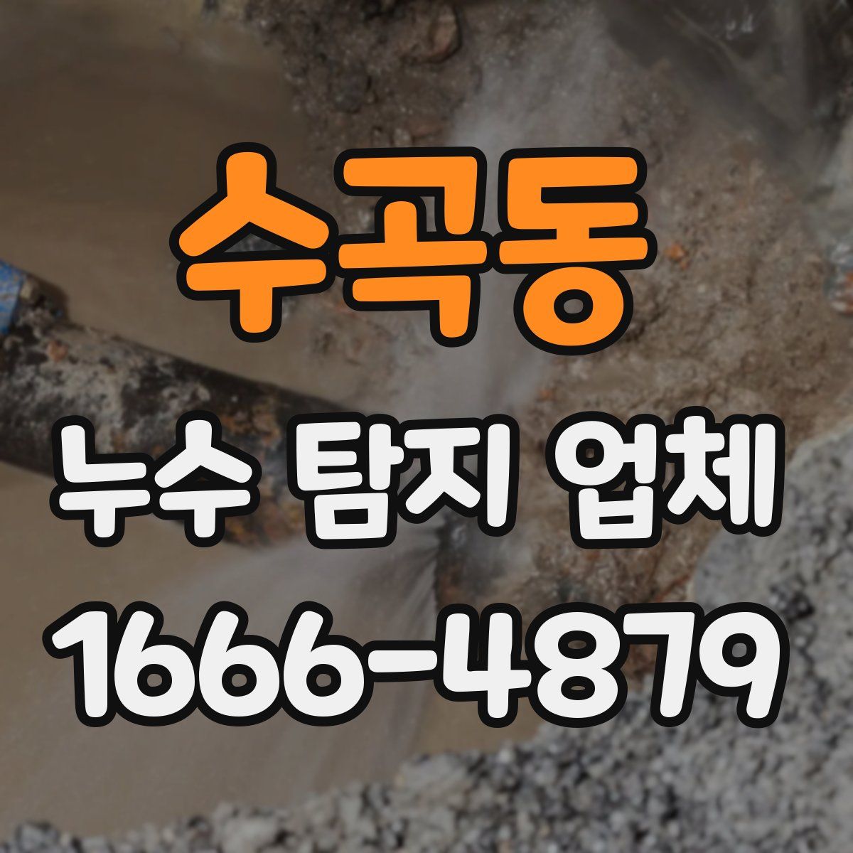 수곡동 누수 탐지 업체