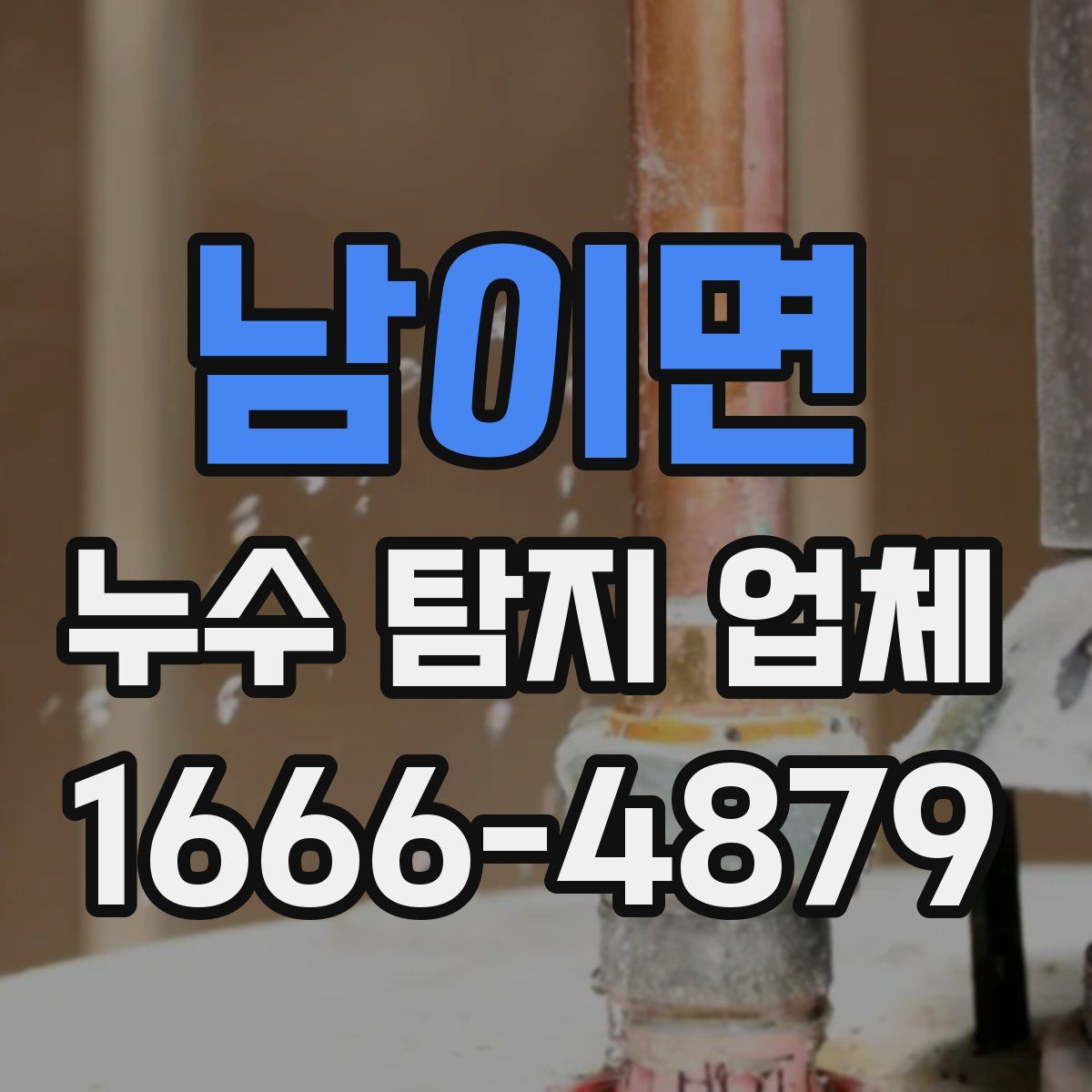 남이면 누수 탐지 업체