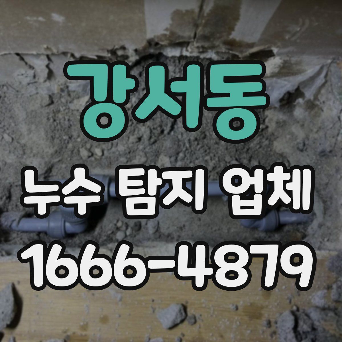 강서동 누수 탐지 업체