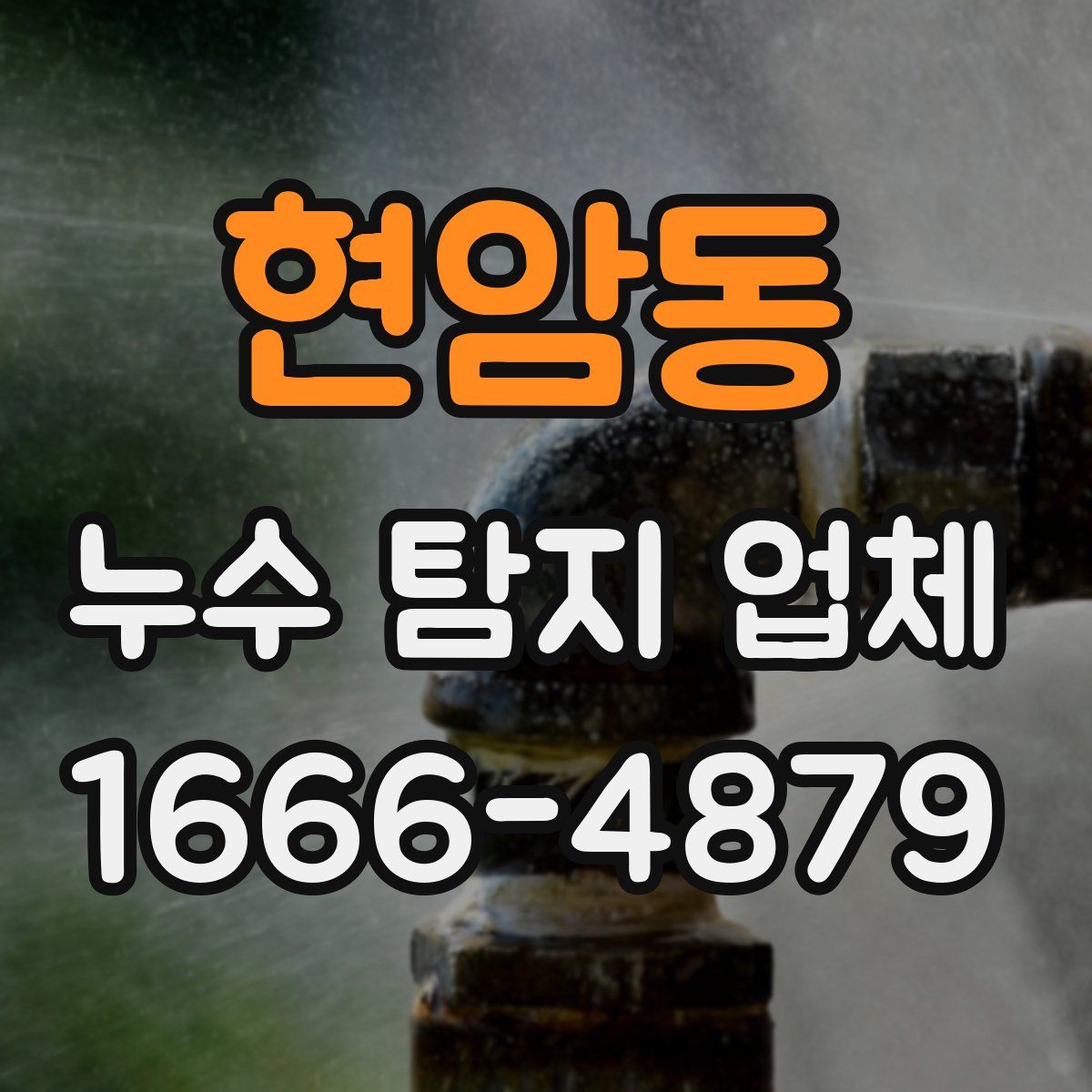 현암동 누수 탐지 업체