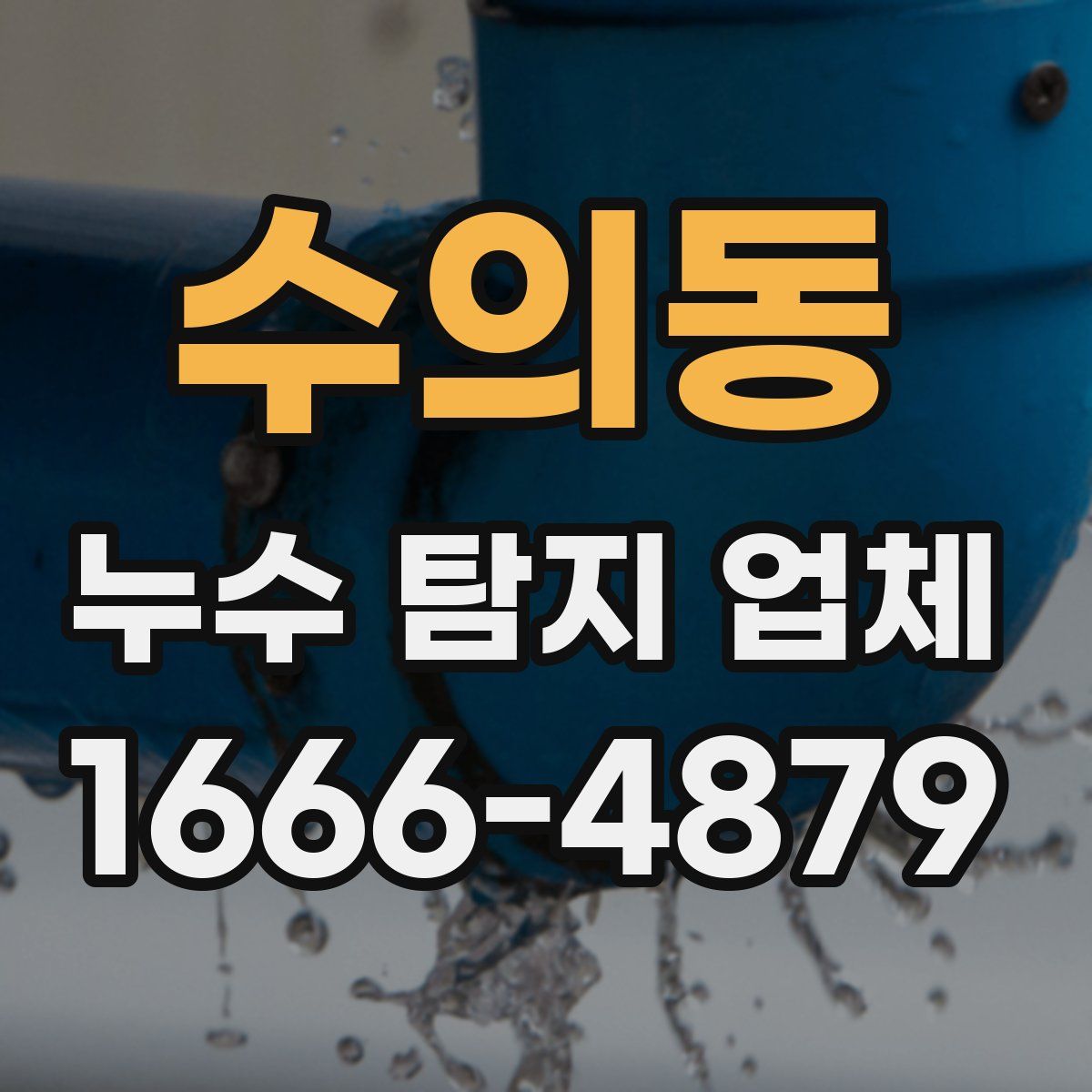 수의동 누수 탐지 업체