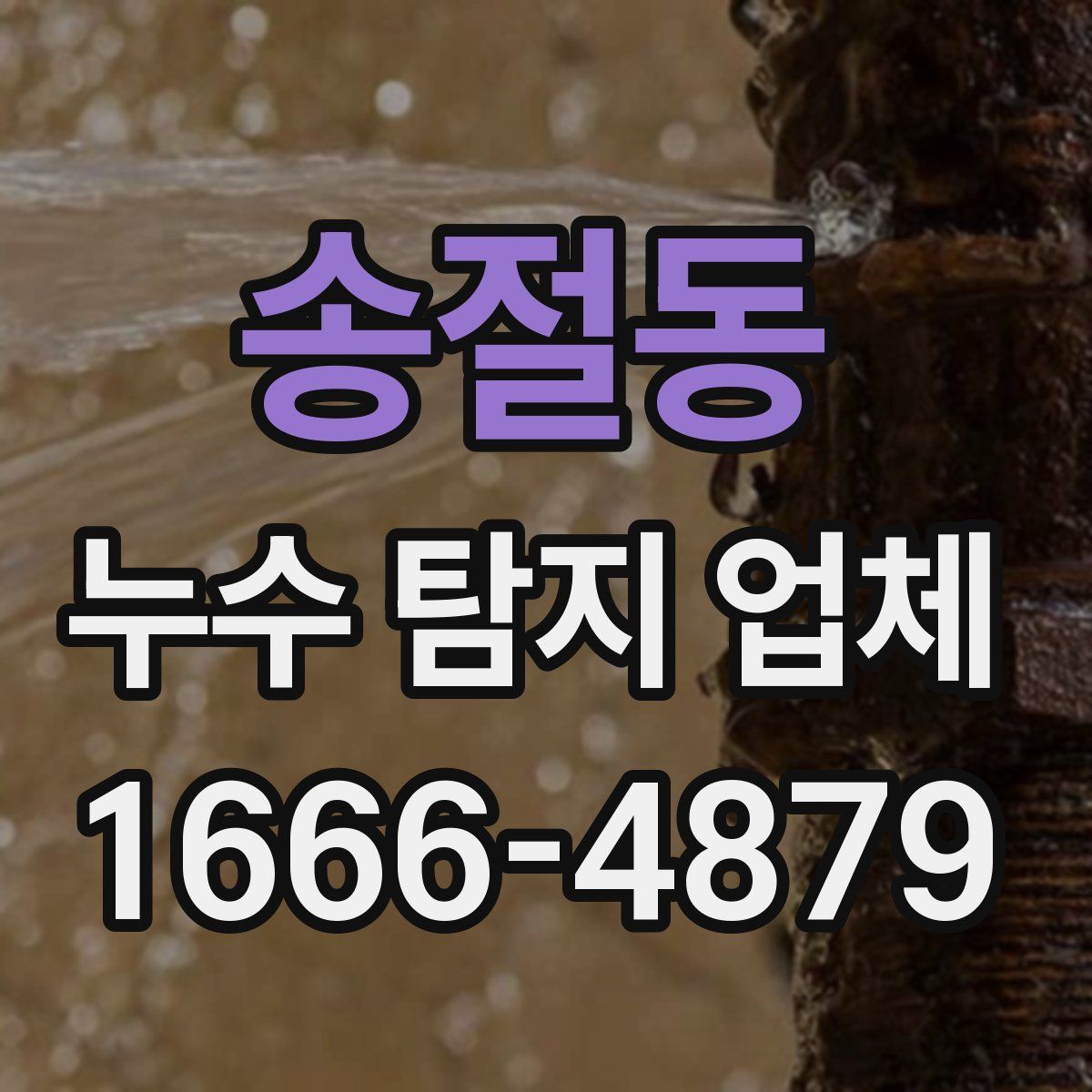 송절동 누수 탐지 업체