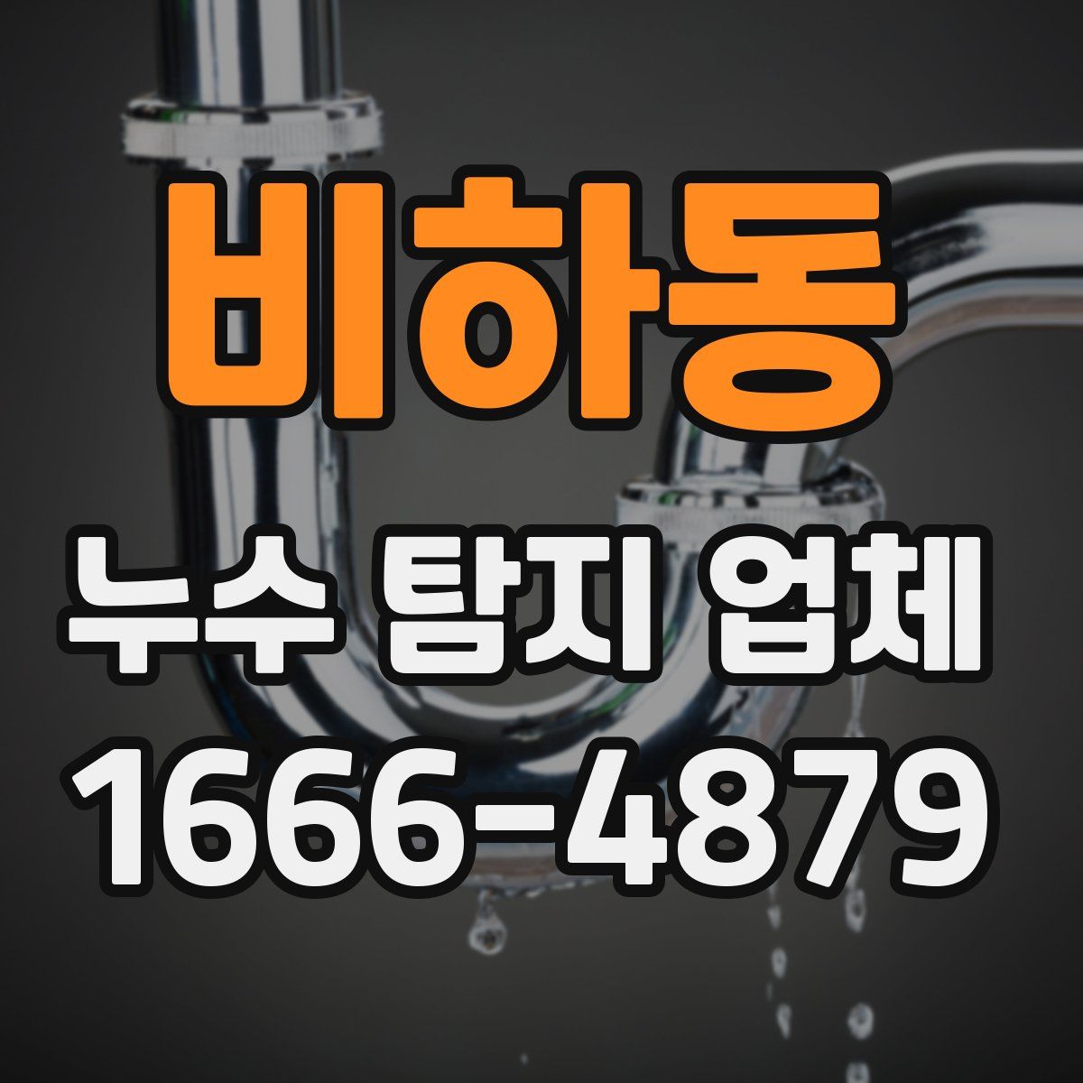비하동 누수 탐지 업체