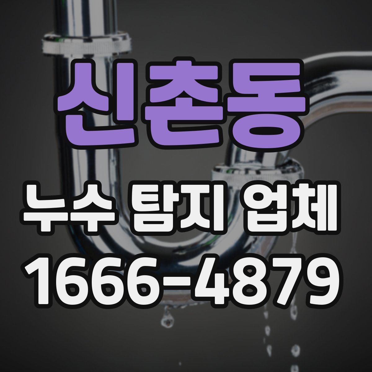 신촌동 누수 탐지 업체