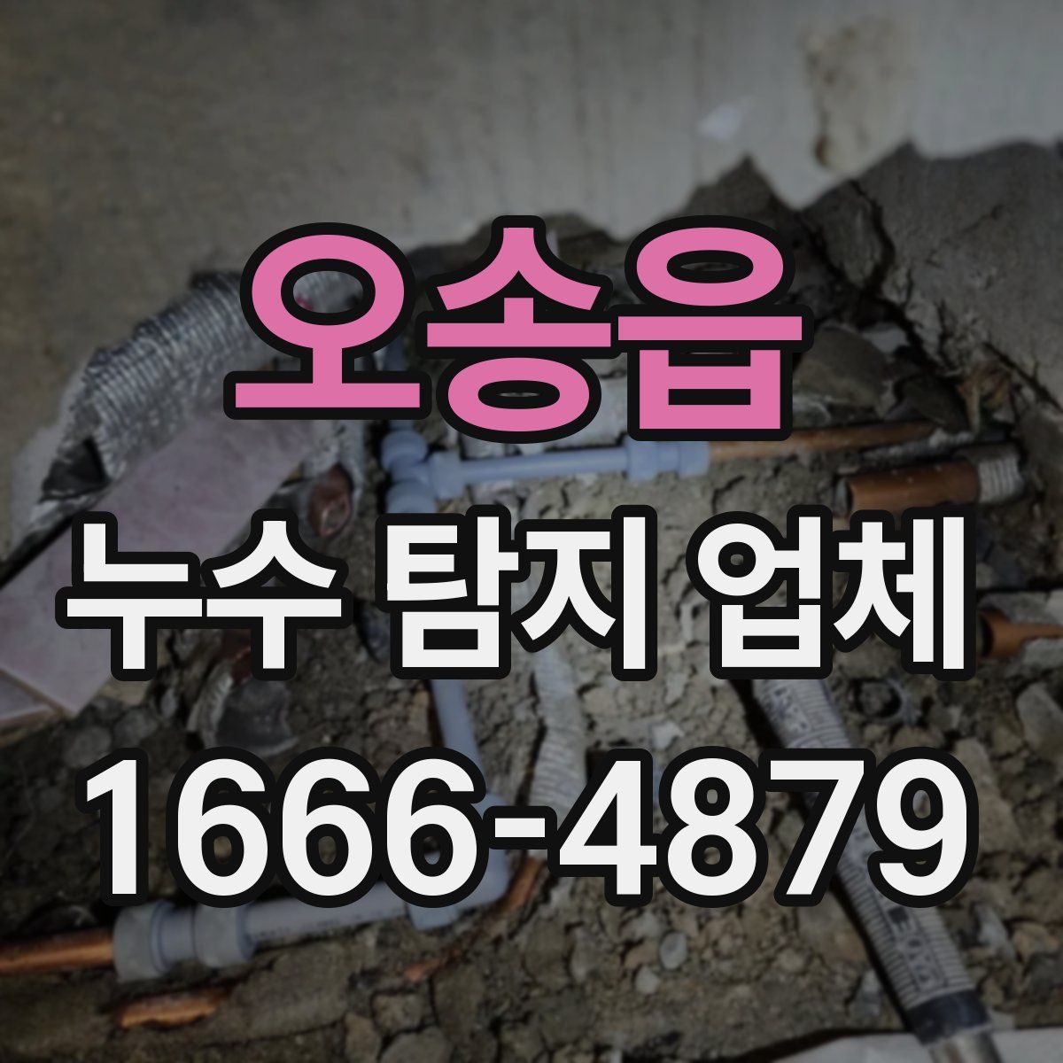 오송읍 누수 탐지 업체