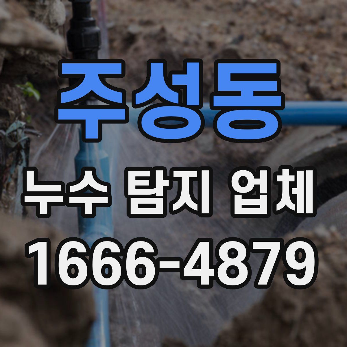 주성동 누수 탐지 업체