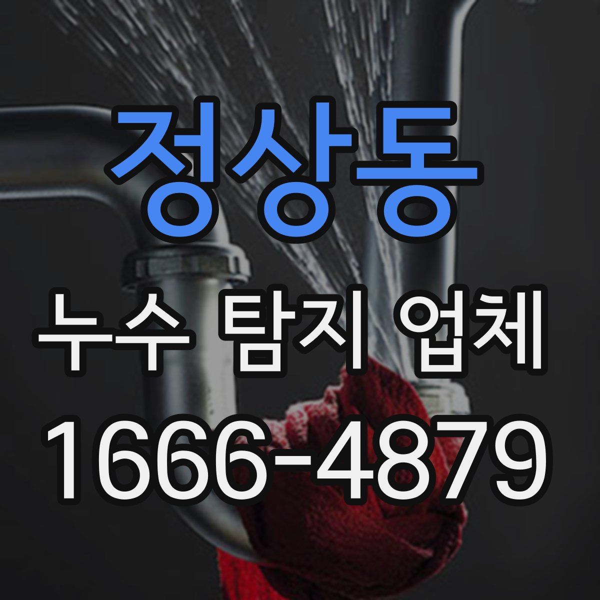 정상동 누수 탐지 업체