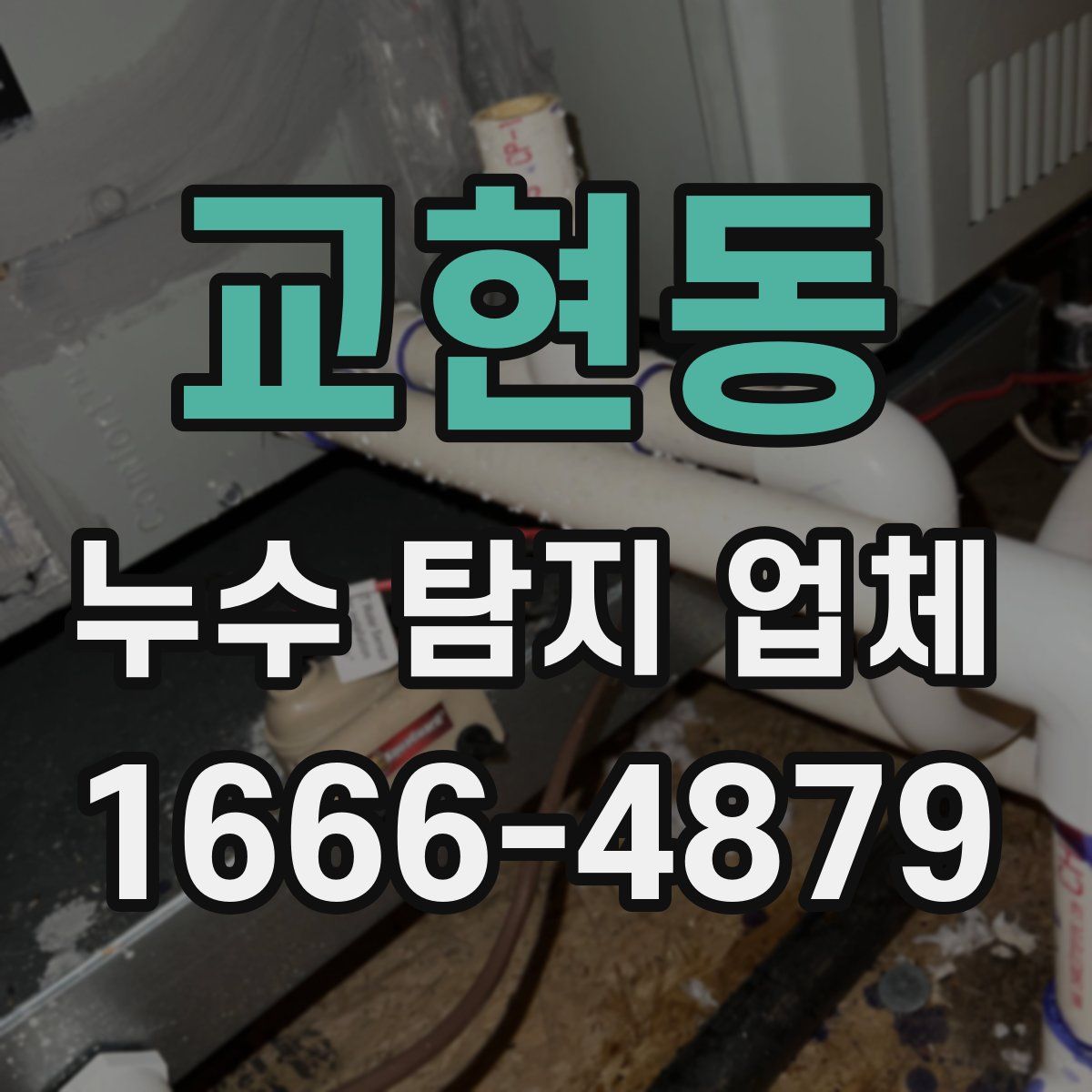 교현동 누수 탐지 업체