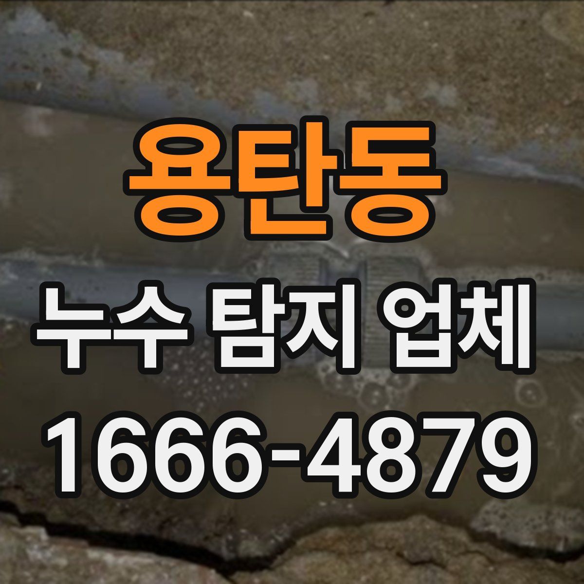 용탄동 누수 탐지 업체
