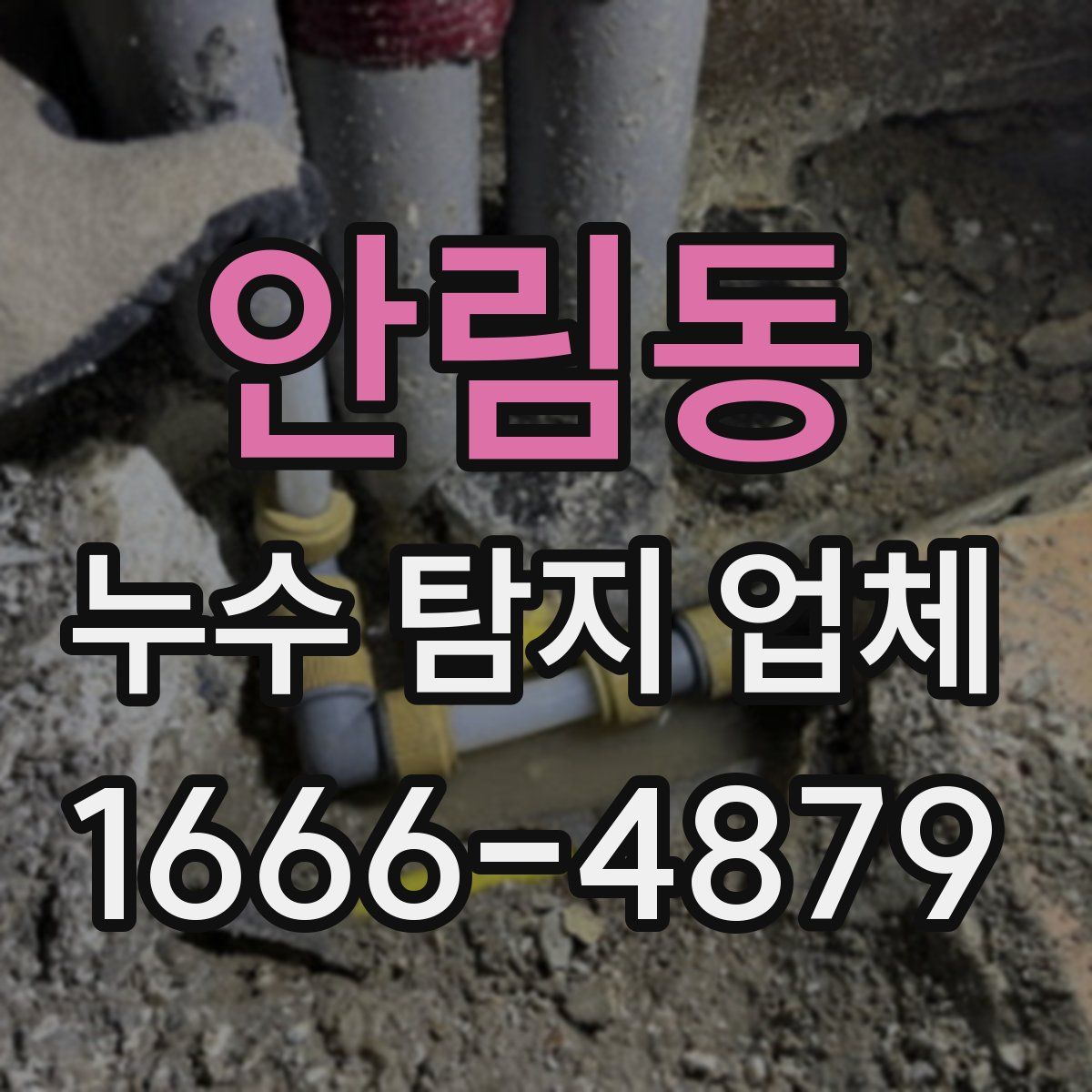 안림동 누수 탐지 업체