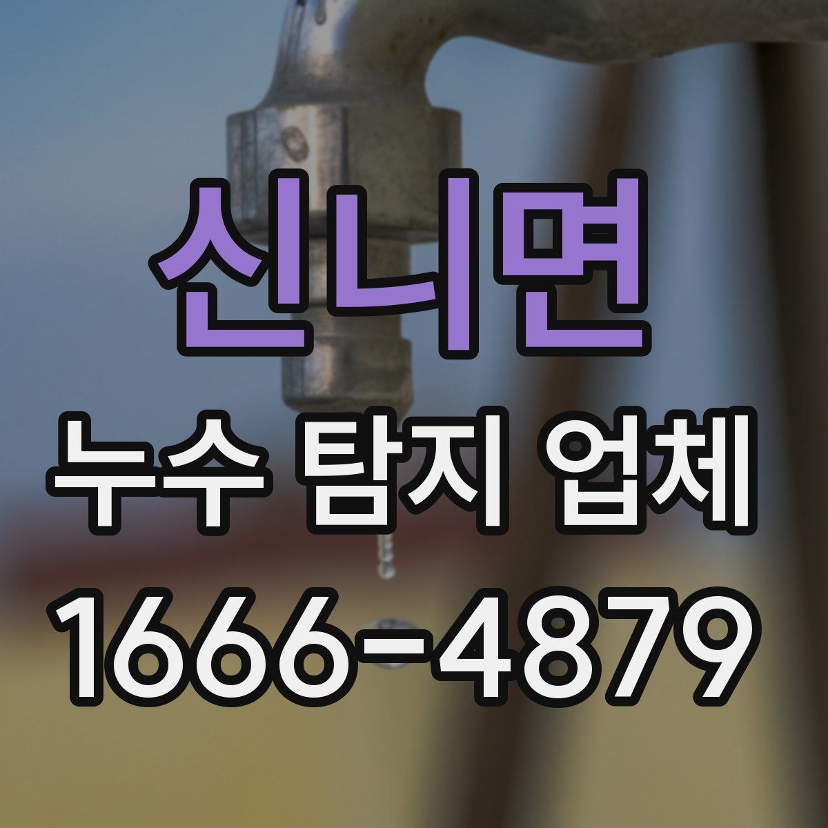 신니면 누수 탐지 업체