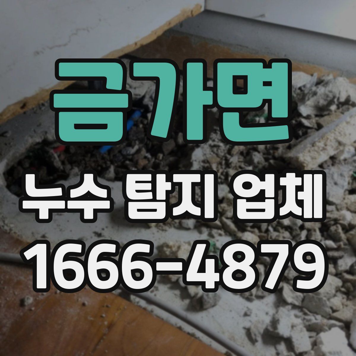 금가면 누수 탐지 업체