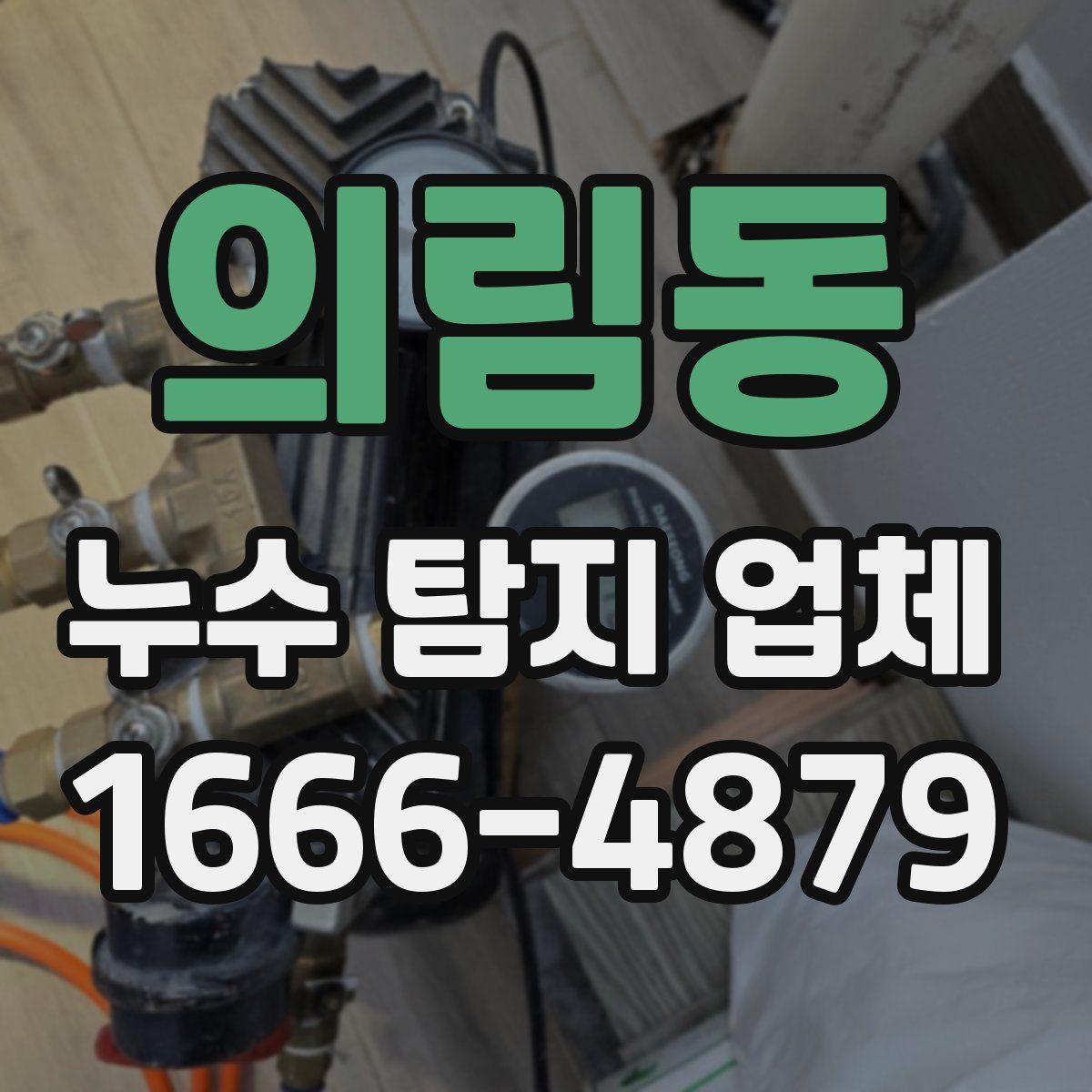의림동 누수 탐지 업체