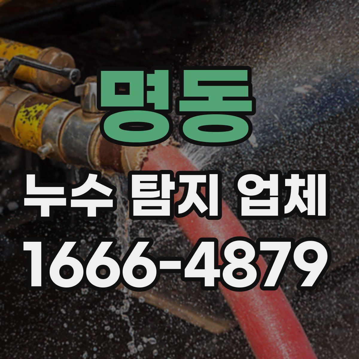 명동 누수 탐지 업체