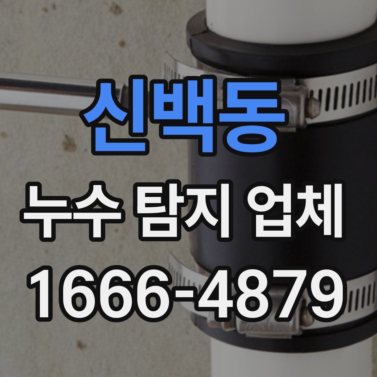 신백동 누수 탐지 업체