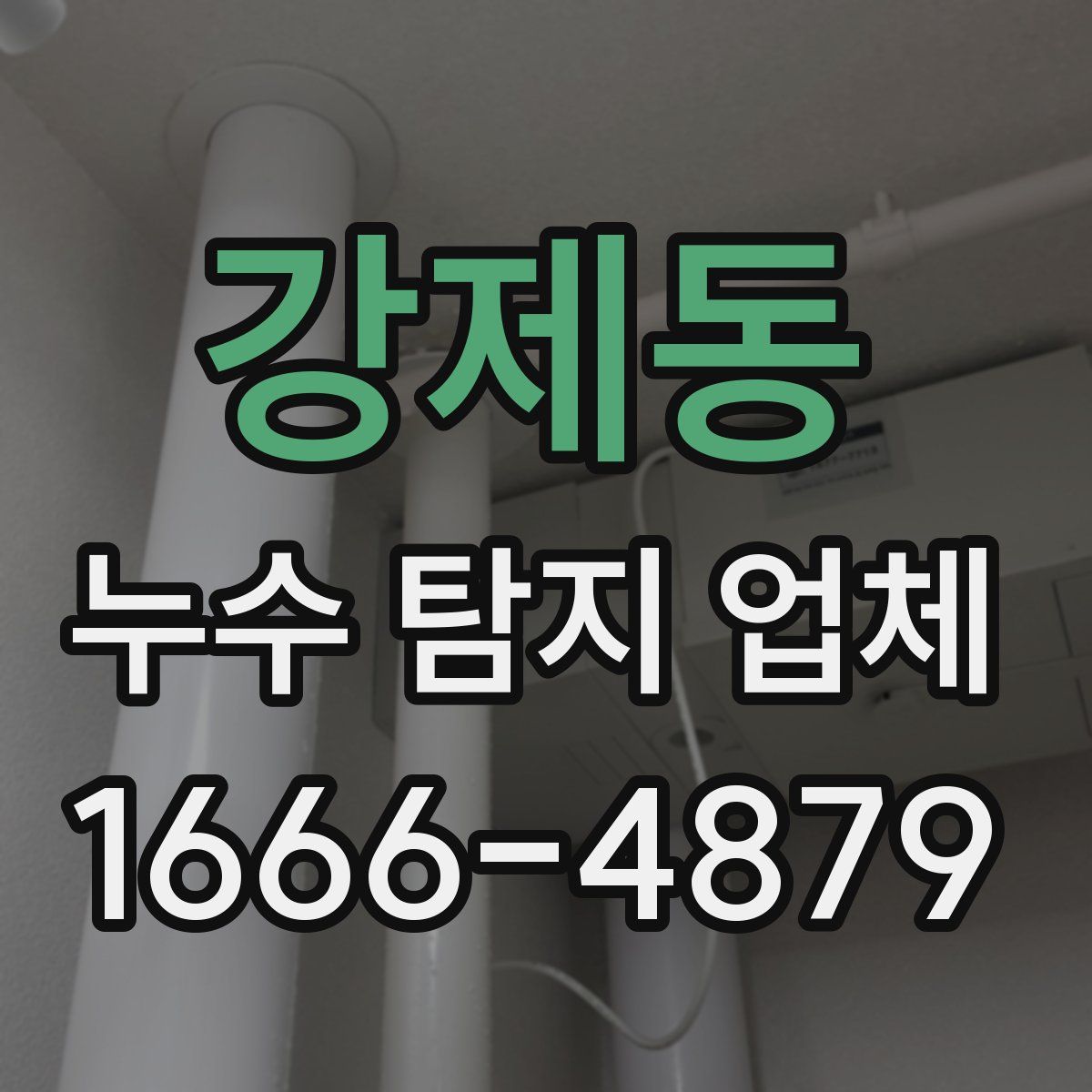 강제동 누수 탐지 업체