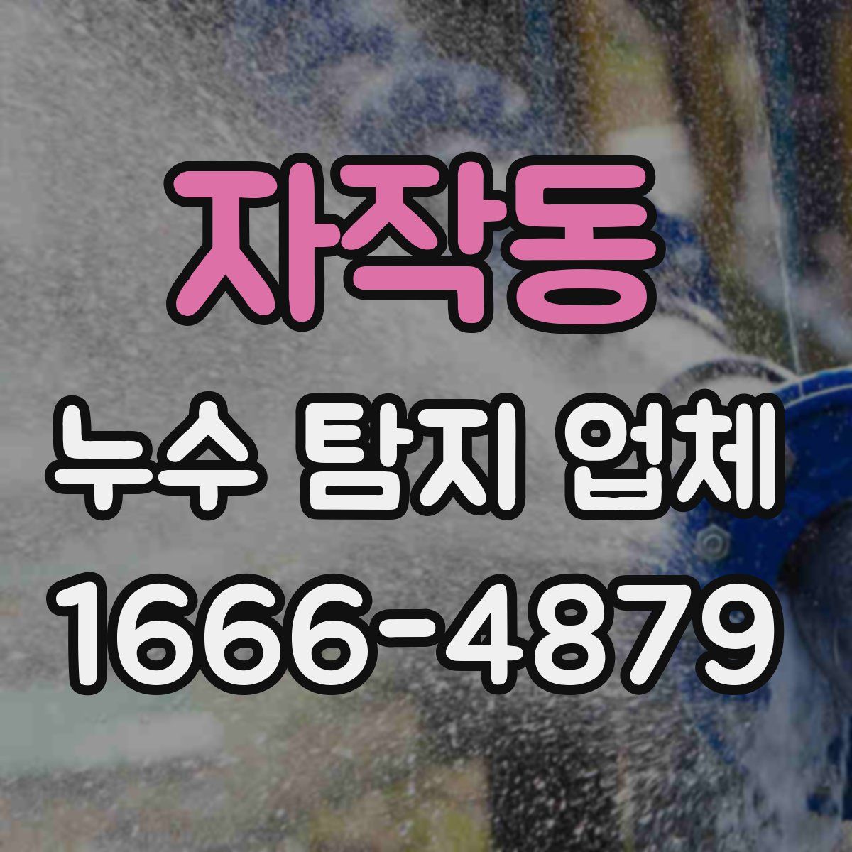 자작동 누수 탐지 업체