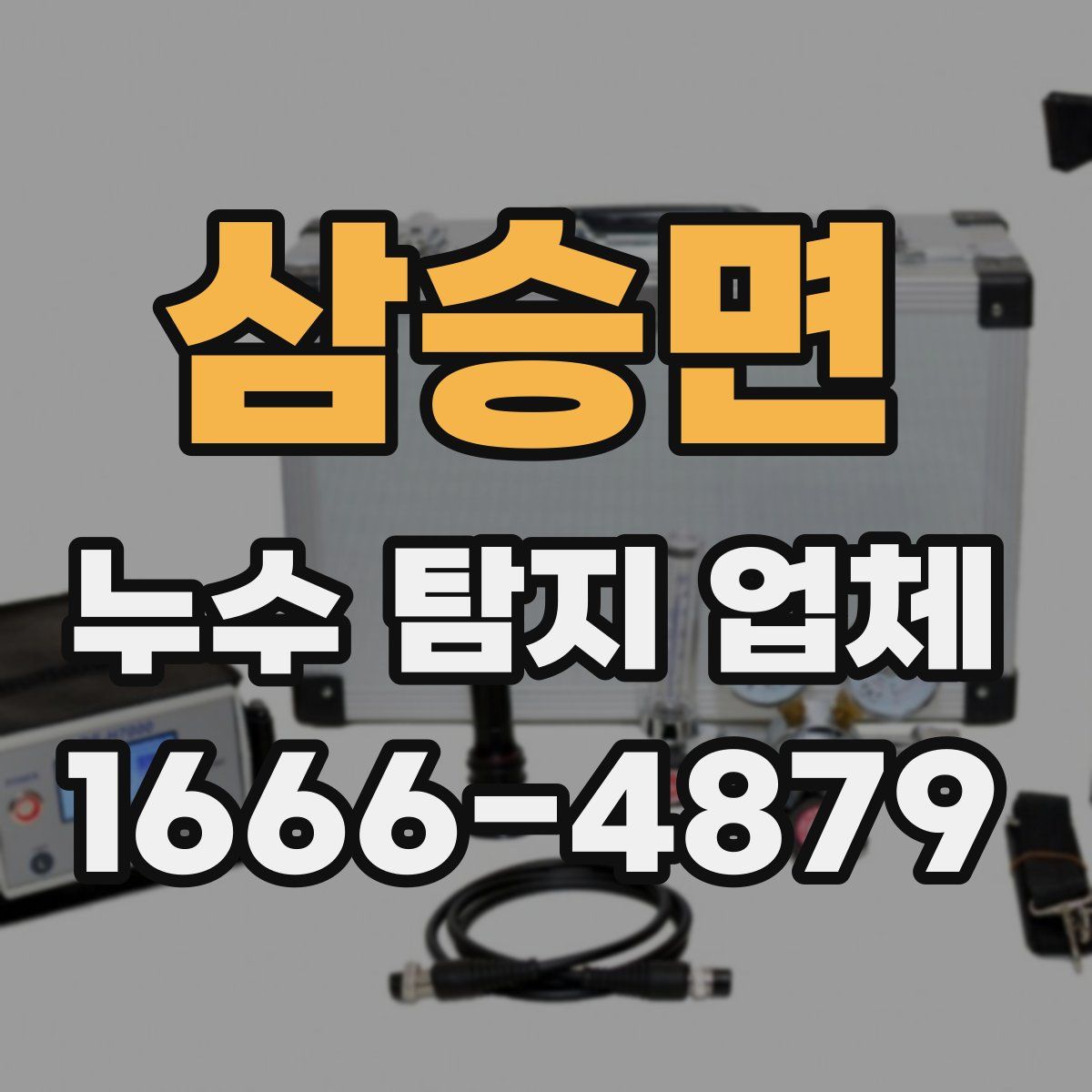 삼승면 누수 탐지 업체