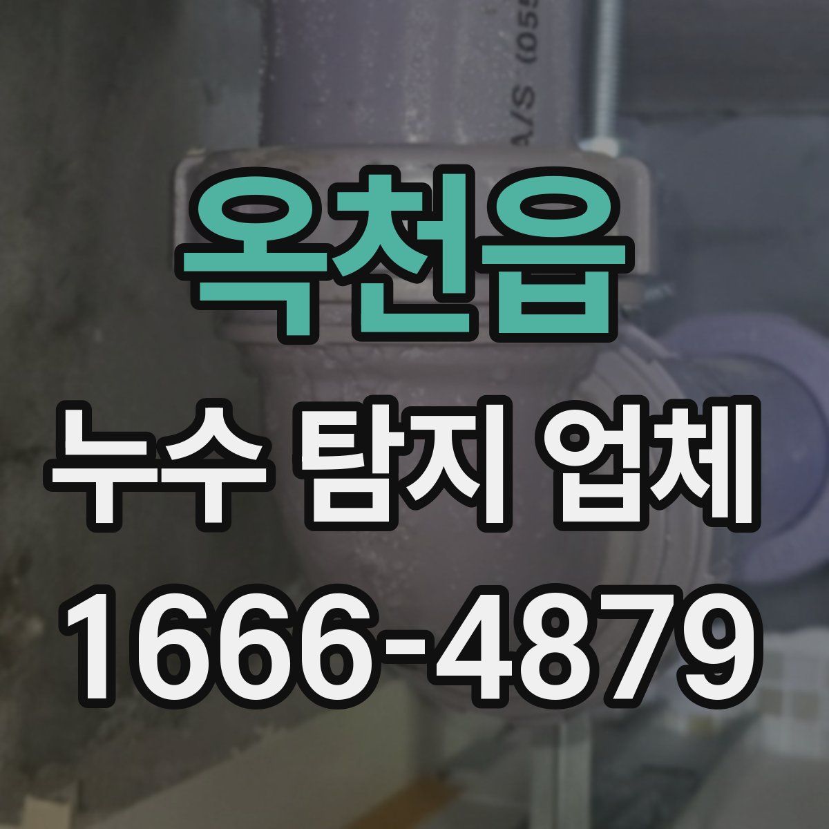 옥천읍 누수 탐지 업체