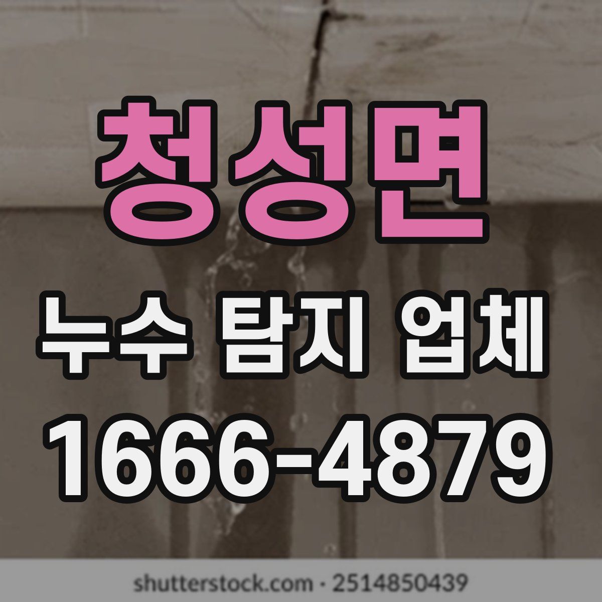 청성면 누수 탐지 업체