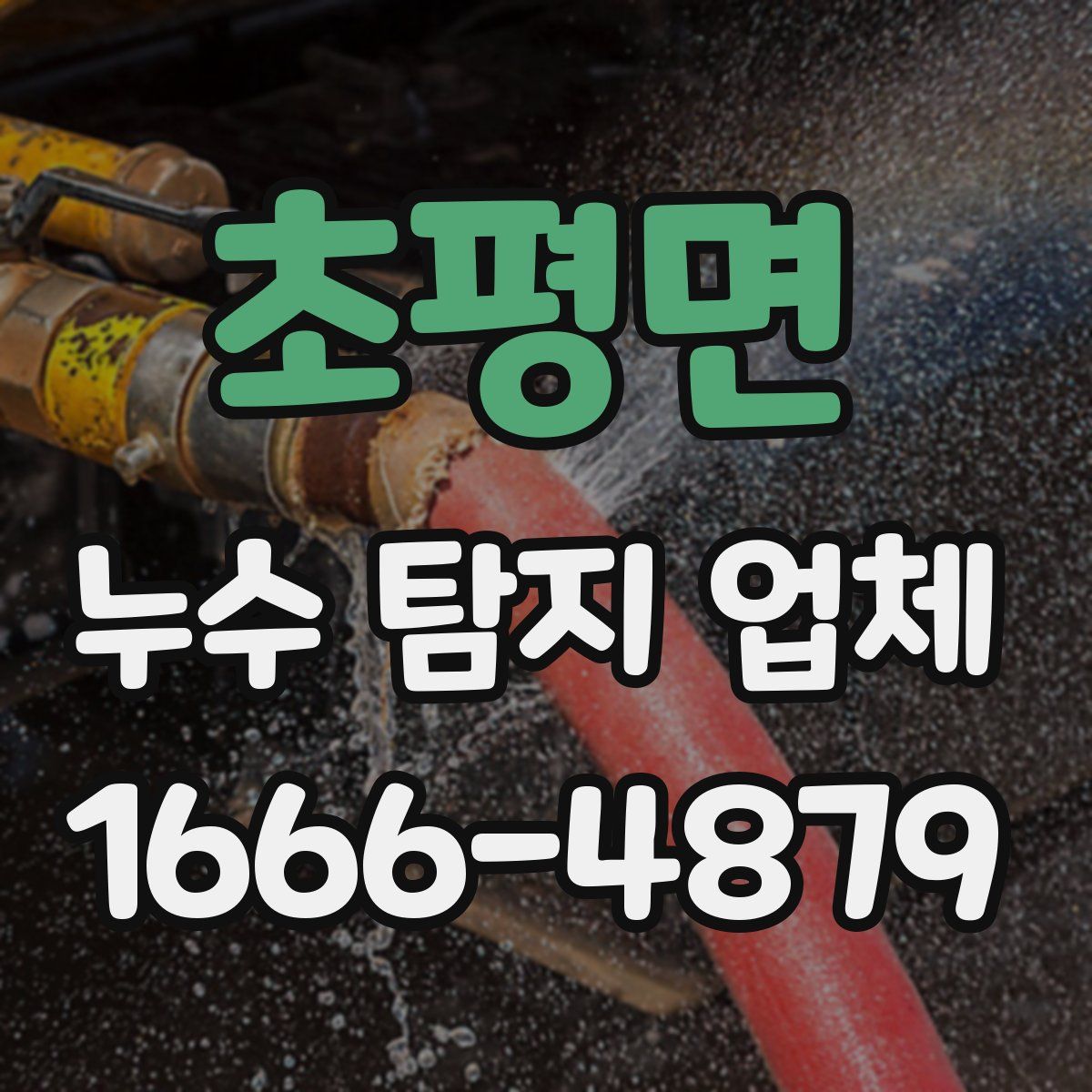 초평면 누수 탐지 업체