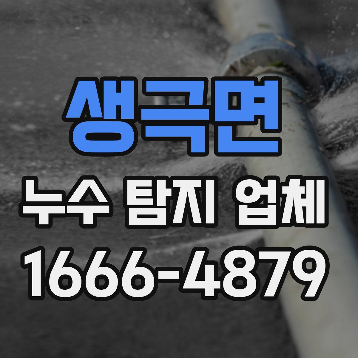 생극면 누수 탐지 업체