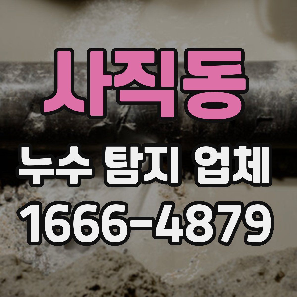 사직동 누수 탐지 업체