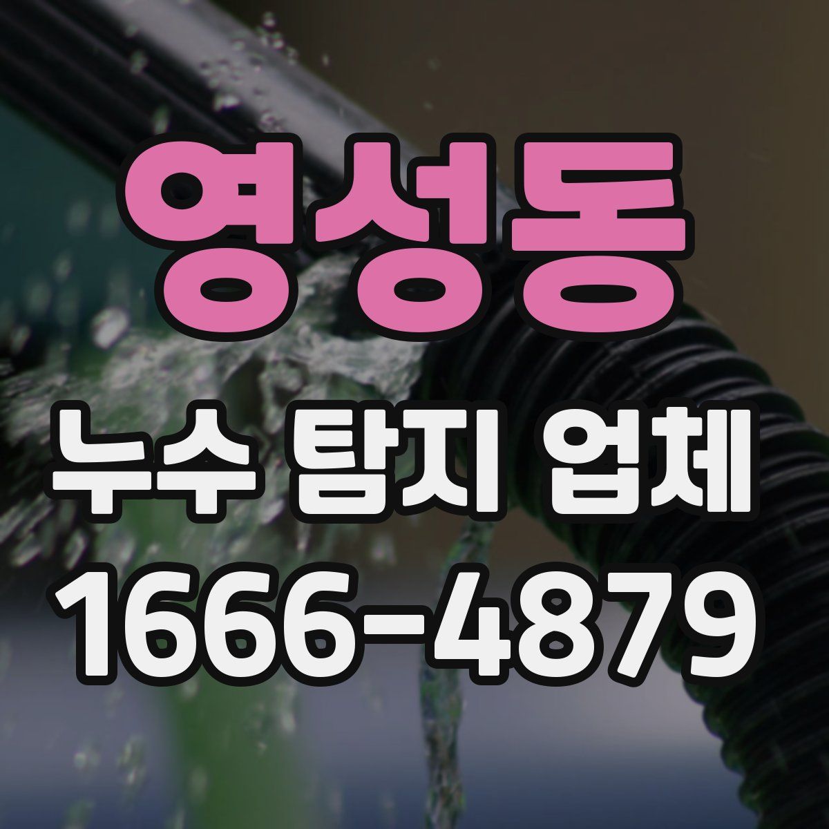 영성동 누수 탐지 업체