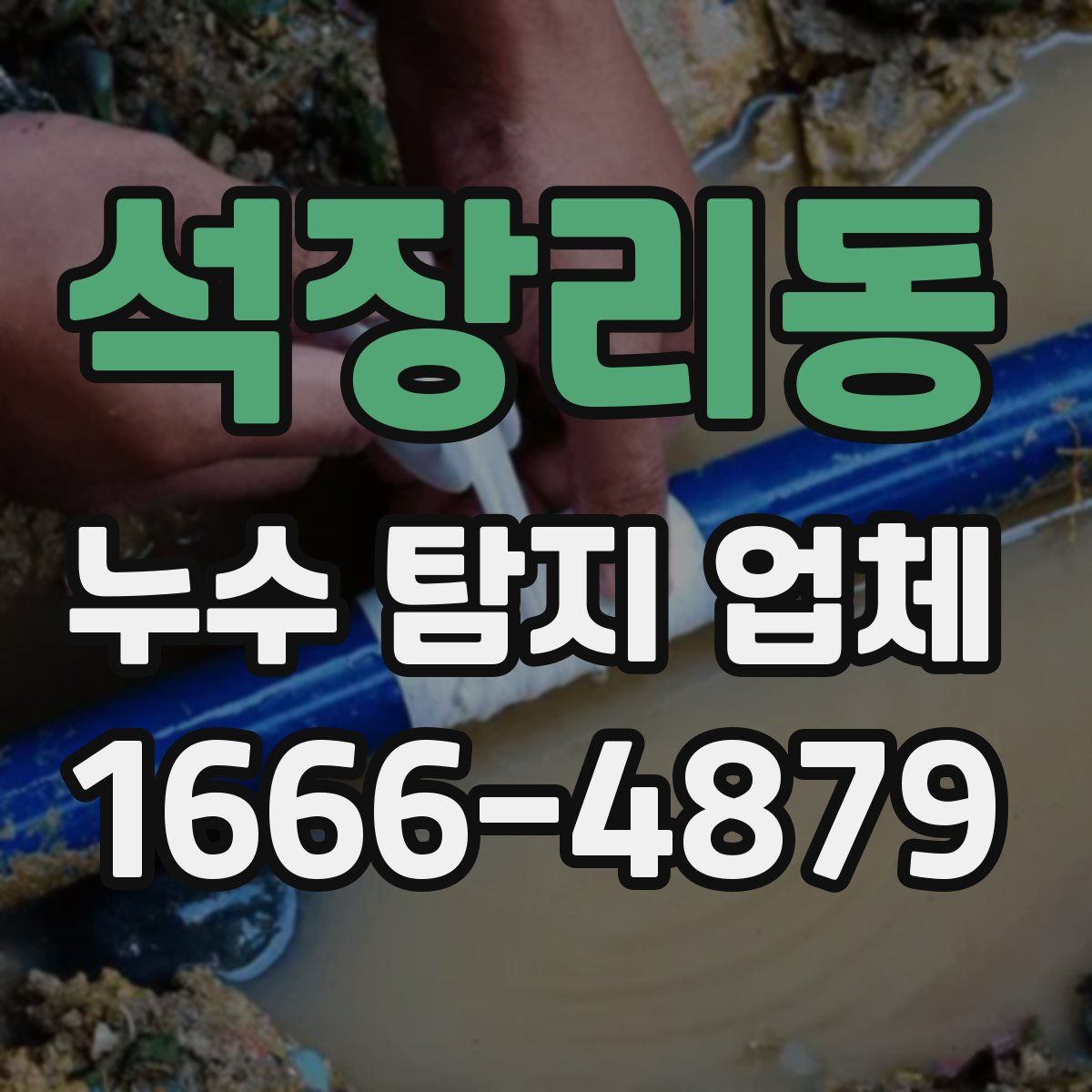 석장리동 누수 탐지 업체