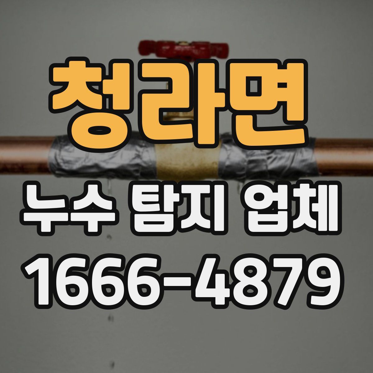청라면 누수 탐지 업체