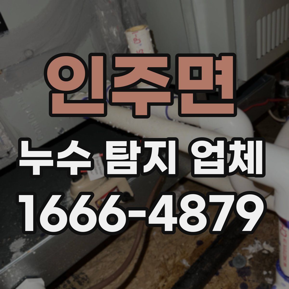 인주면 누수 탐지 업체