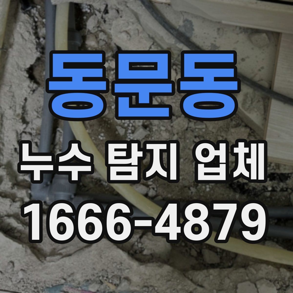 동문동 누수 탐지 업체
