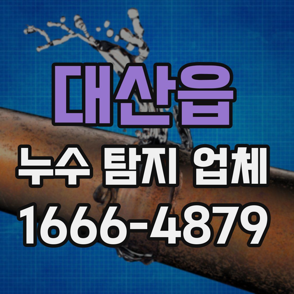 대산읍 누수 탐지 업체